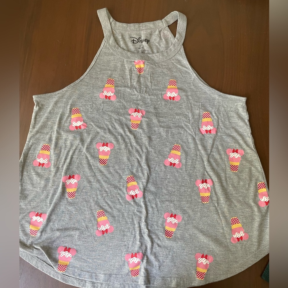 Mickey ice cream pattern, tank top